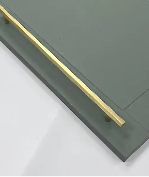 Westbury Hex Style T-Bar Handle Gold | Aspin Collins