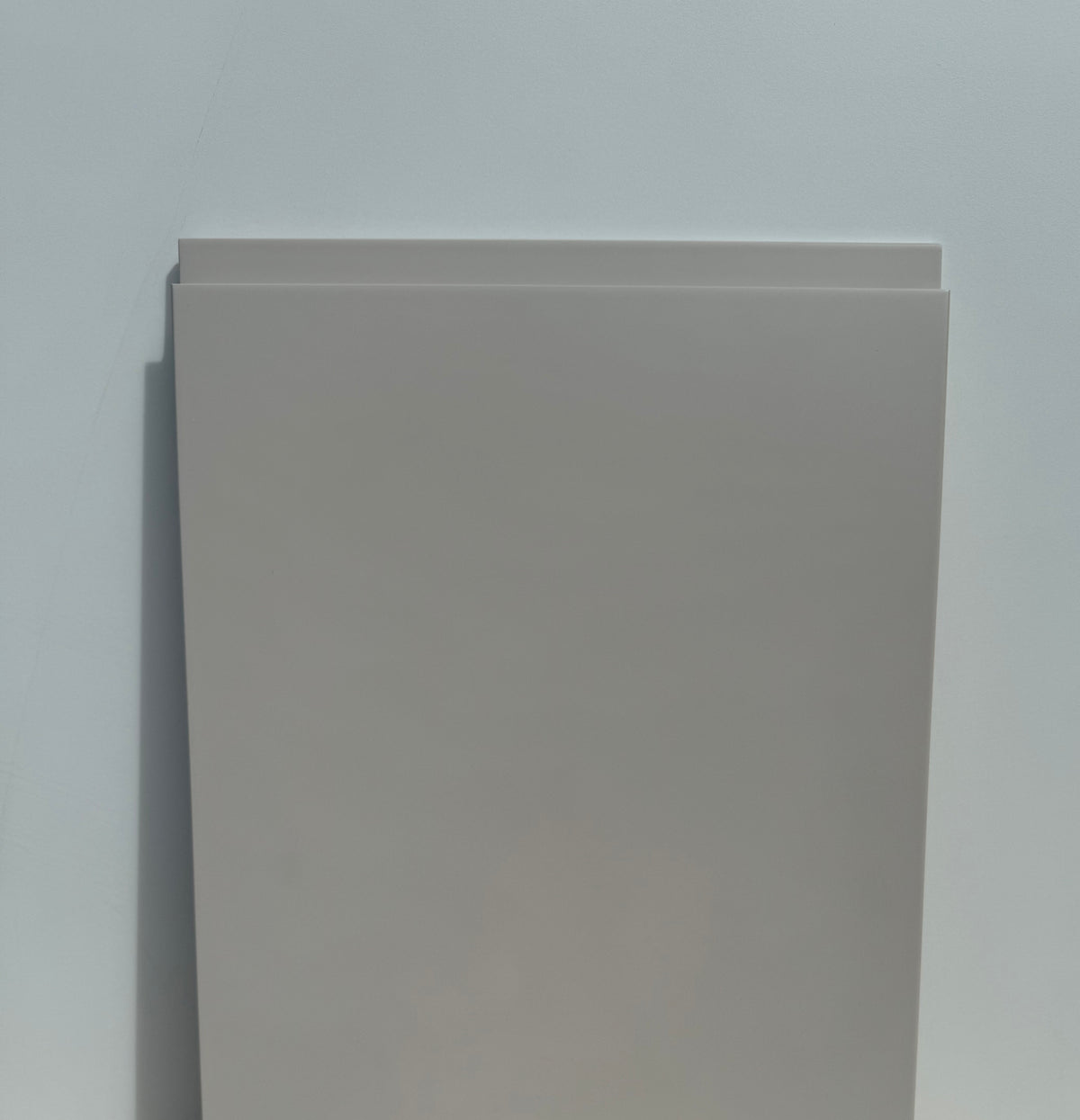 Cashmere Matt Handleless Kitchen Door | Levana | Aspin Collins