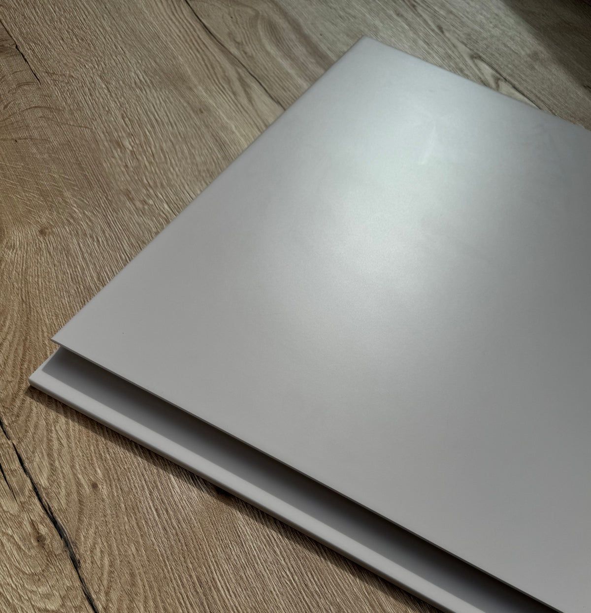Cashmere Matt Handleless Kitchen Door | Levana | Aspin Collins