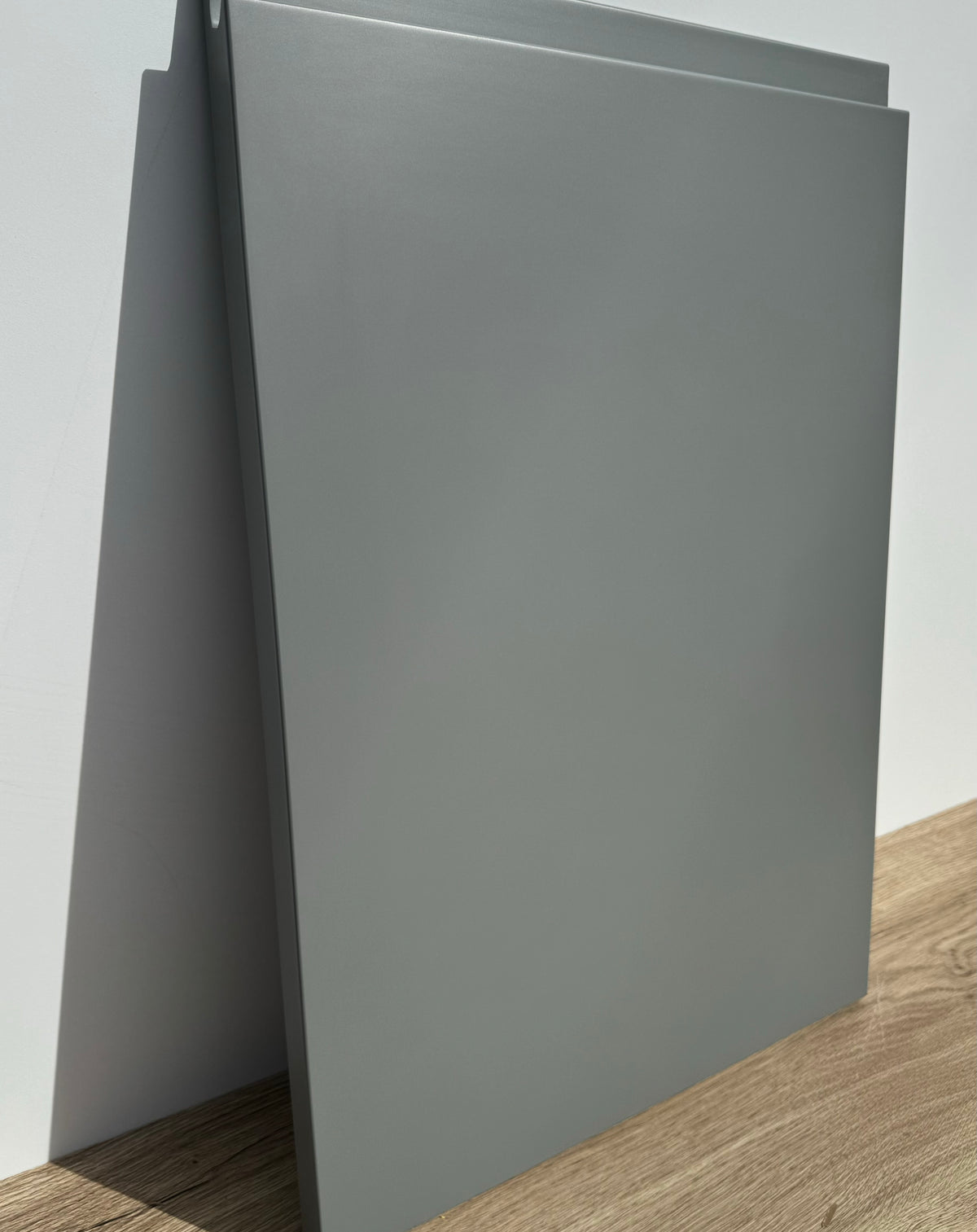 Levana Dust Grey Matt Kitchen Doors | Minimalist Soft-Touch Matt Kitchen Doors | Aspin Collins