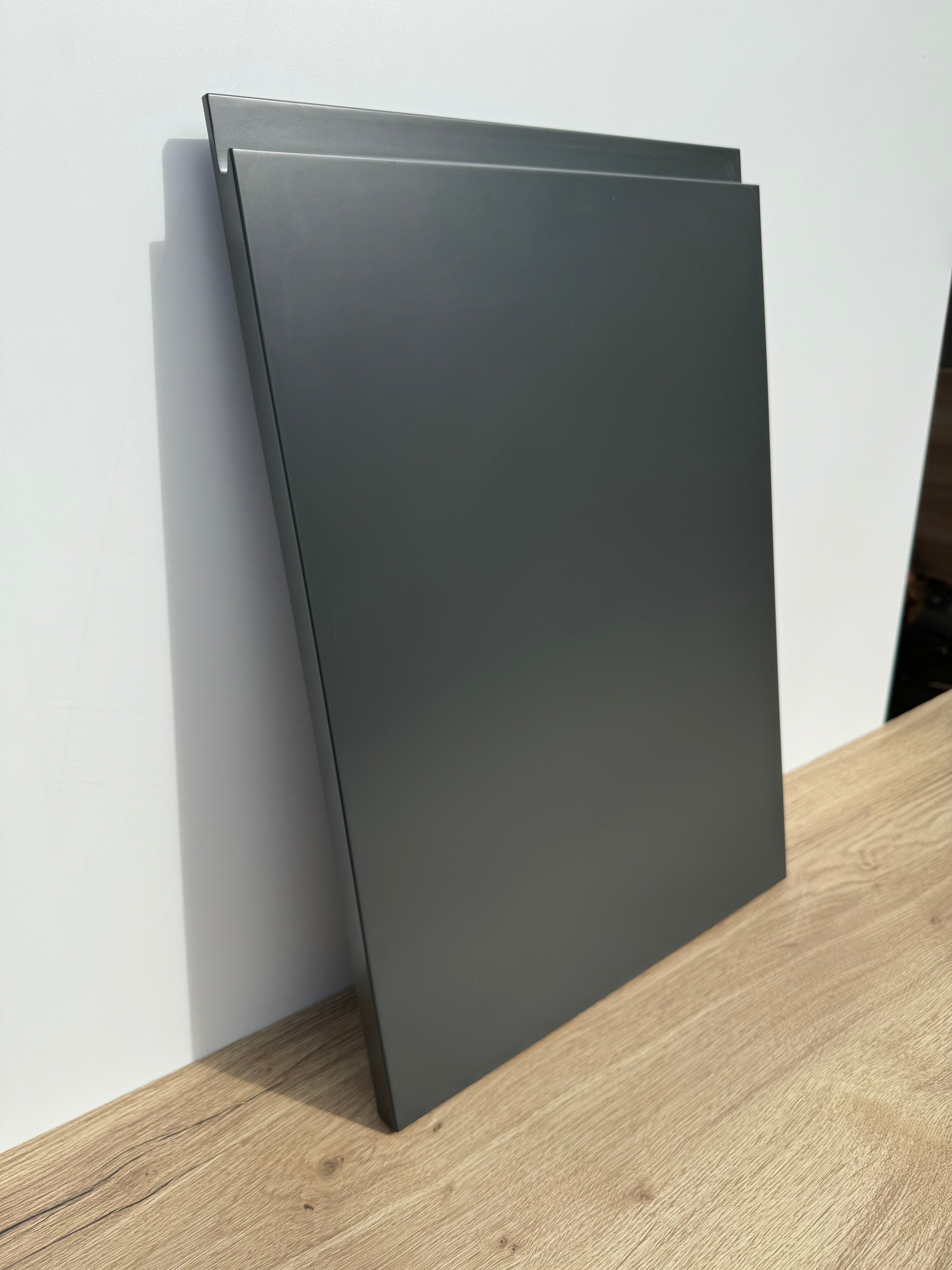 Anthracite Matt Handleless Kitchen Door | Levana | Aspin Collins