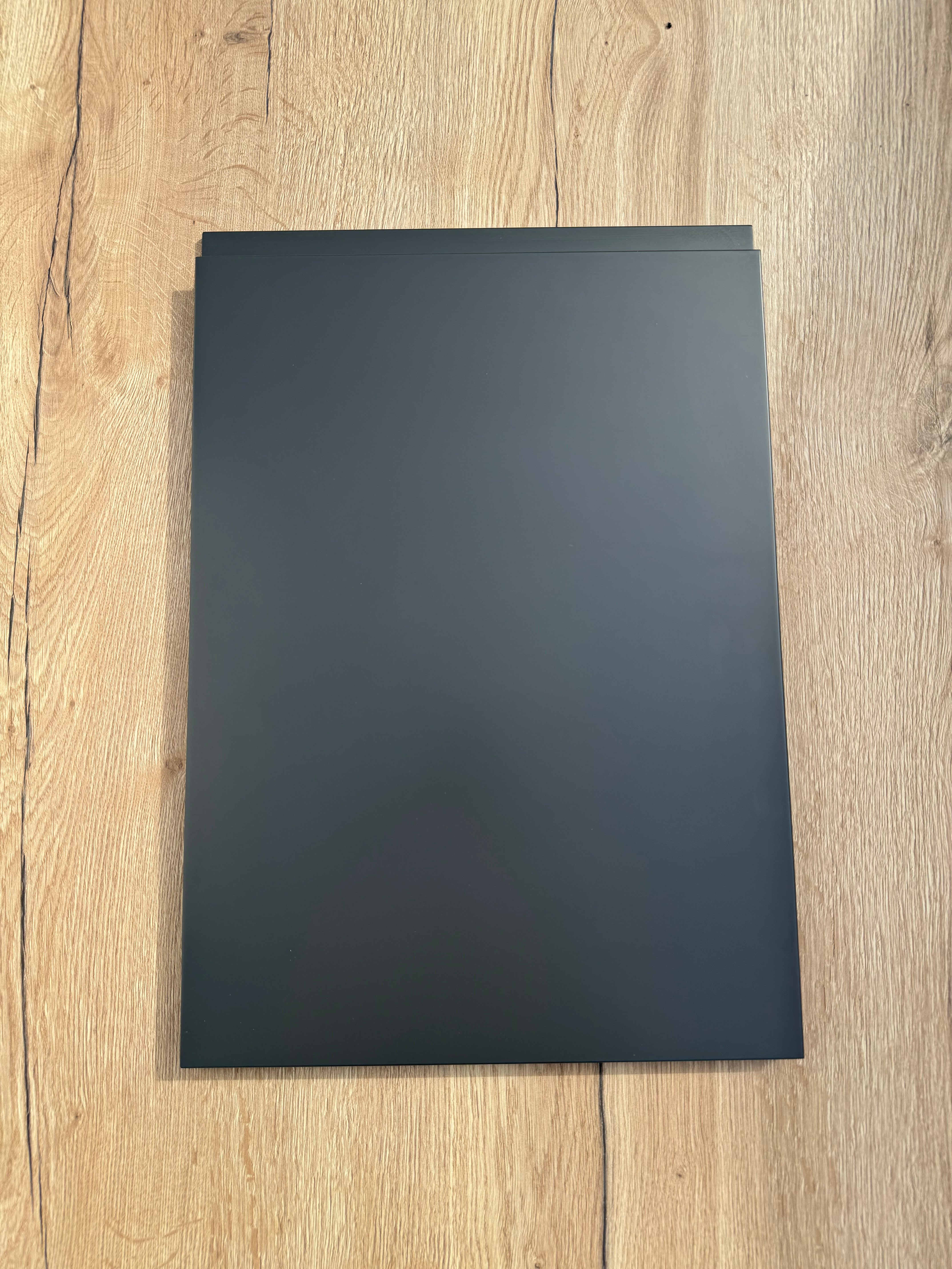 Anthracite Matt Handleless Kitchen Door | Levana | Aspin Collins