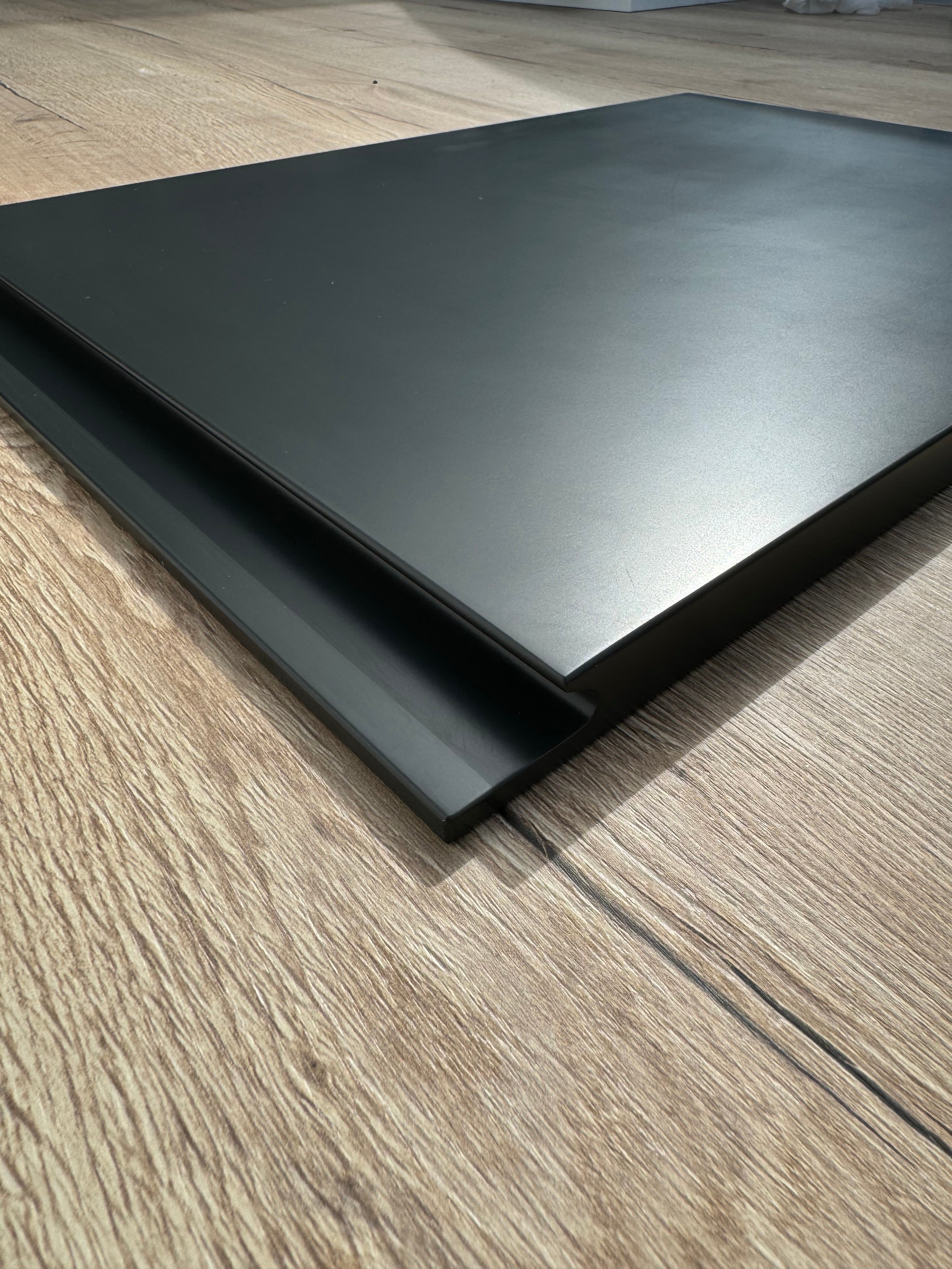 Anthracite Matt Handleless Kitchen Door | Levana | Aspin Collins