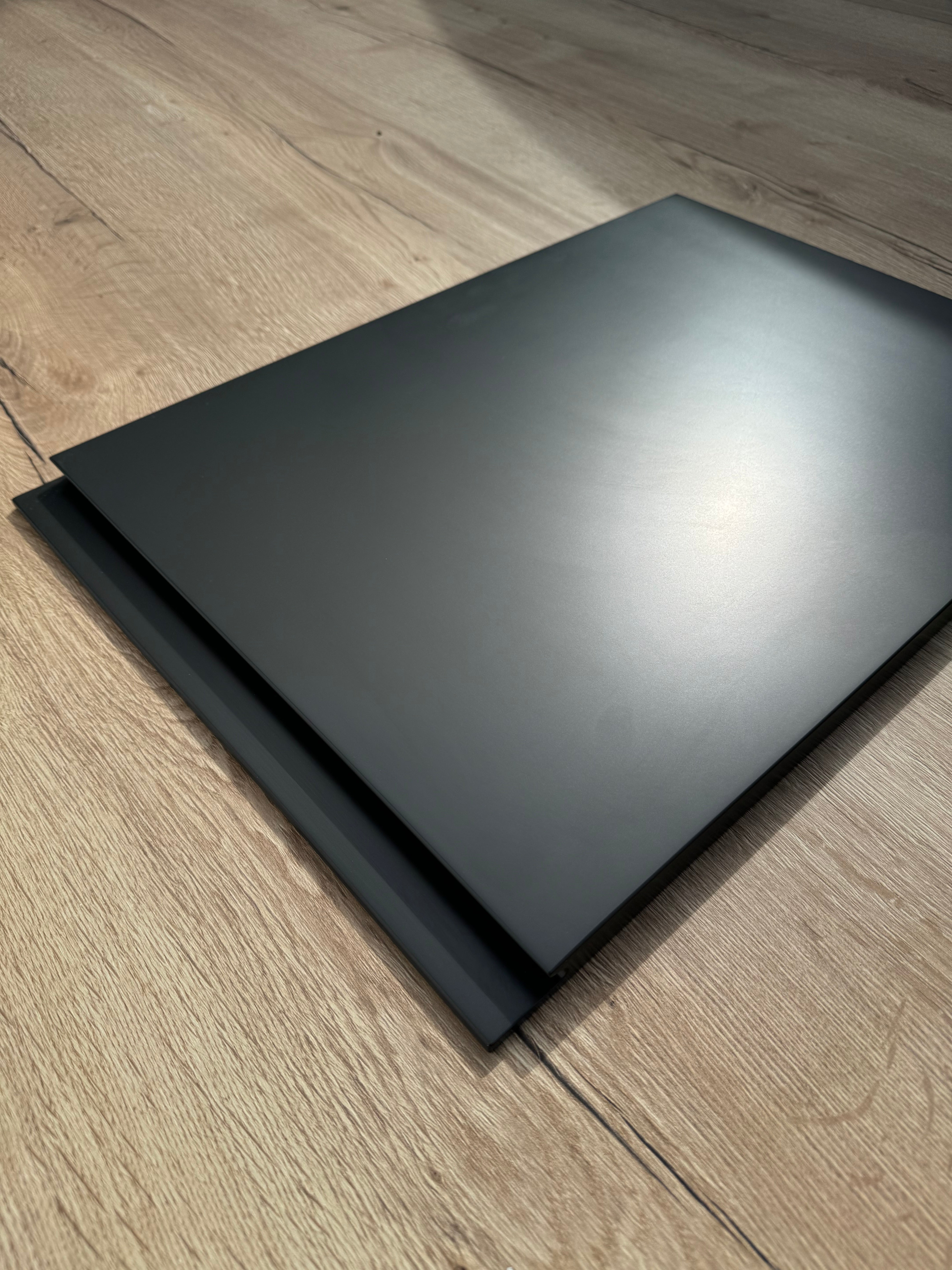 Anthracite Matt Handleless Kitchen Door | Levana | Aspin Collins