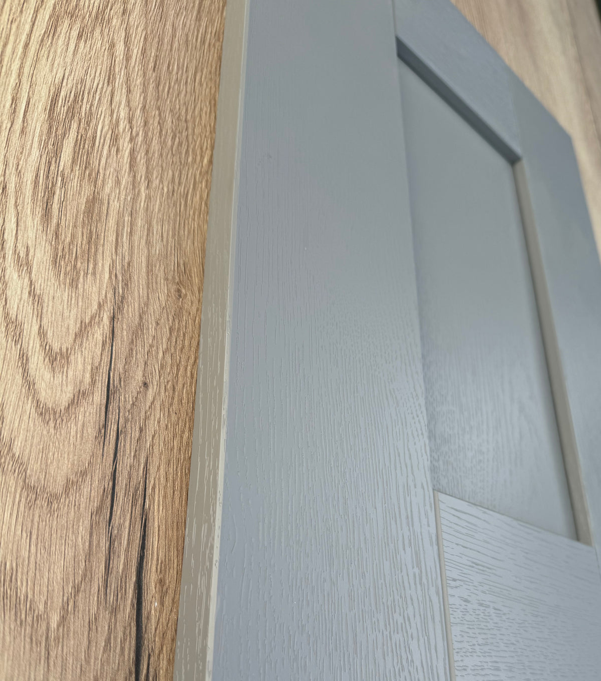 Shaker Kitchen Door - Cavallo Range - Dust Grey - Aspin Collins
