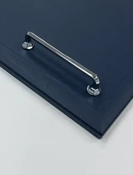 Ashbury Chrome D Handle – 128mm Hole Centres | Aspin Collins
