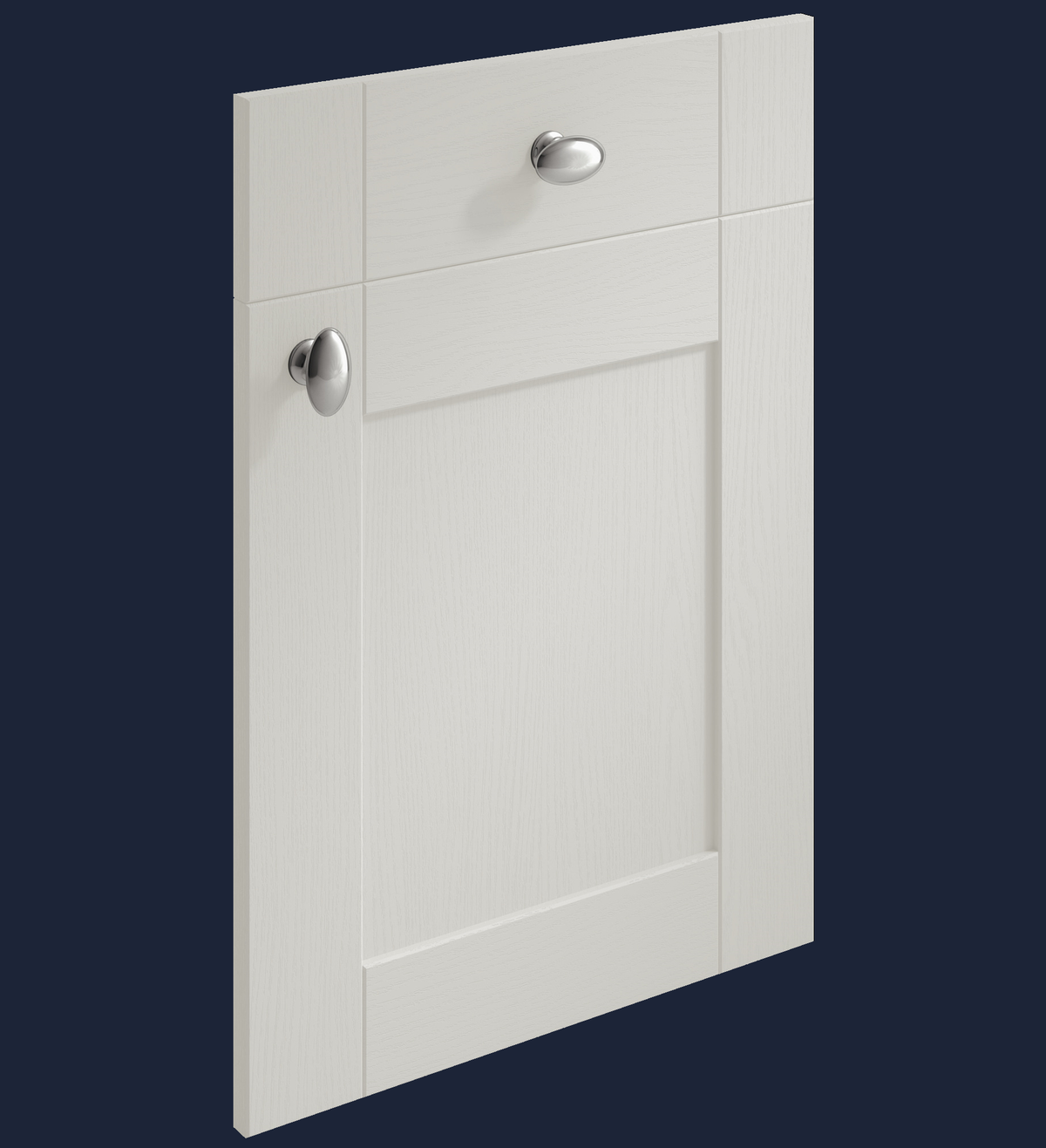 Shaker Kitchen Door - Chantilly Range - Light Grey | Aspin Collins
