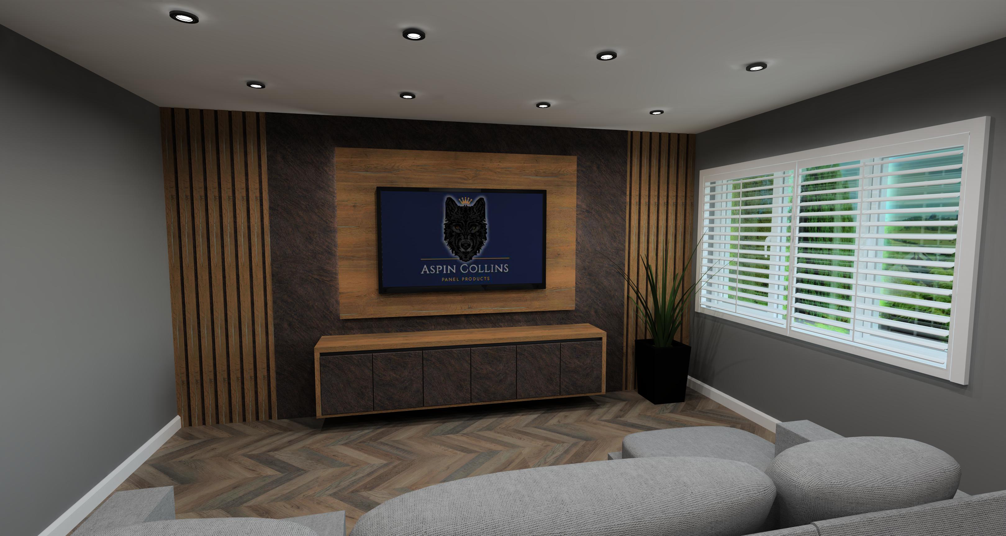 Media Wall - Urban Elegance Series | Aspin Collins