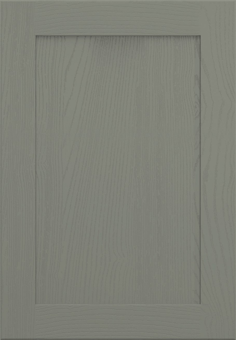 Reed Green | Solid Ash Shaker Kitchen Doors | Aspin Collins
