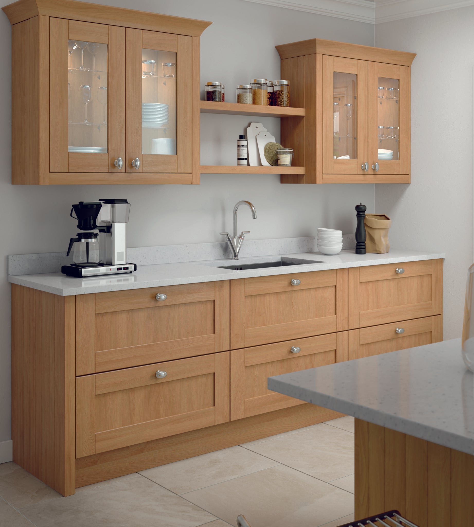 Chantilly Finishing Components - Oak | Aspin Collins