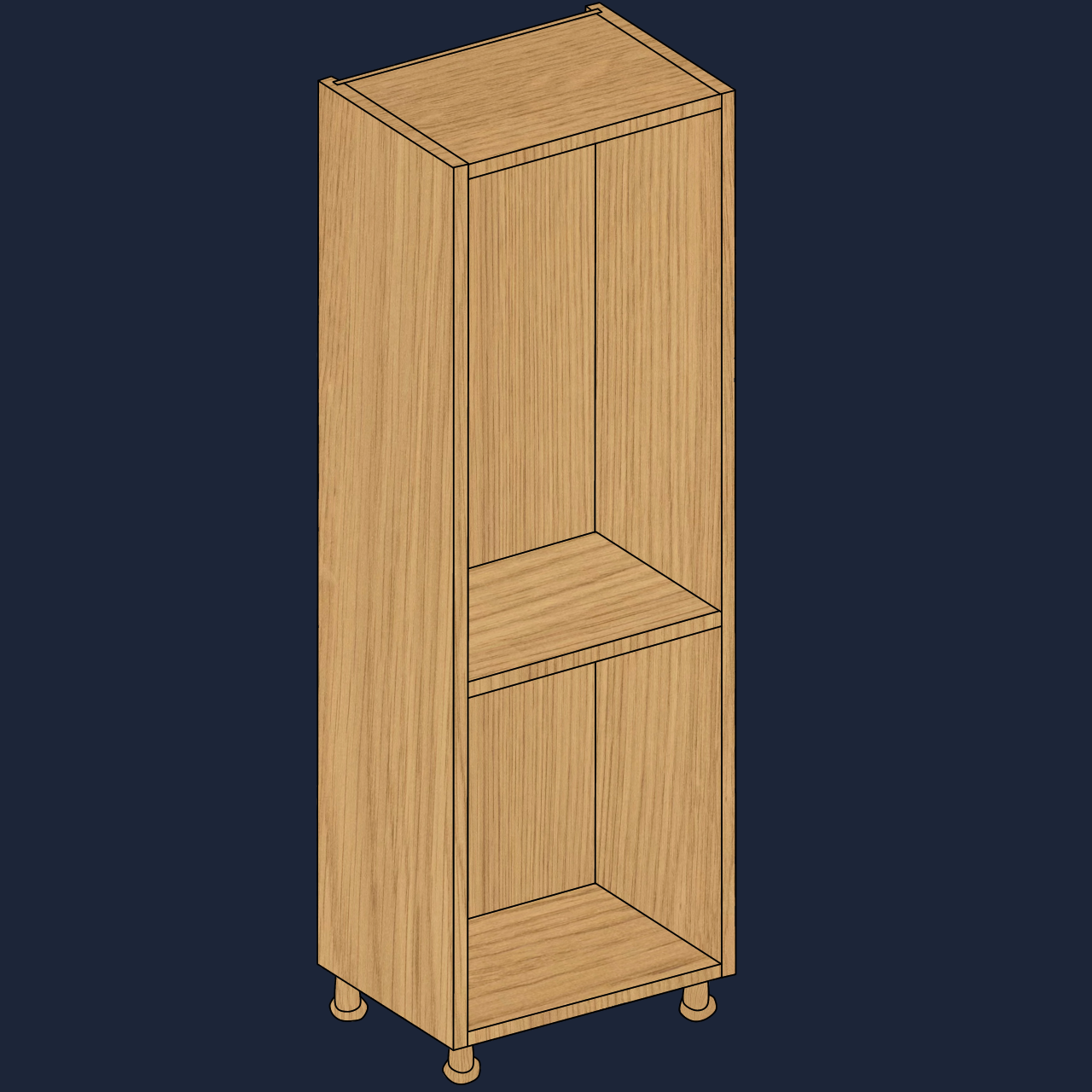 Larder Unit | 1970mm | Aspin Collins