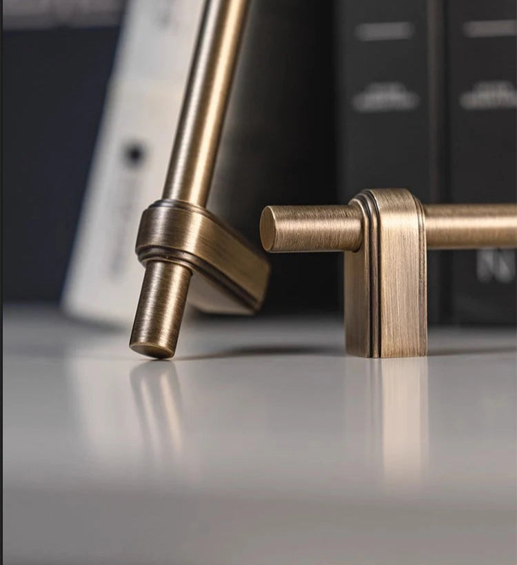 Solid Brass Cabinet Handle and Knob | Aspin Collins