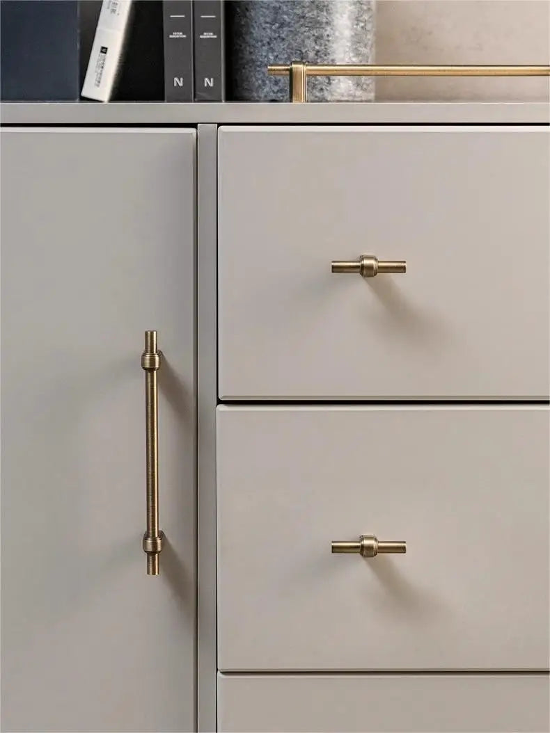 Solid Brass Cabinet Handle and Knob | Aspin Collins