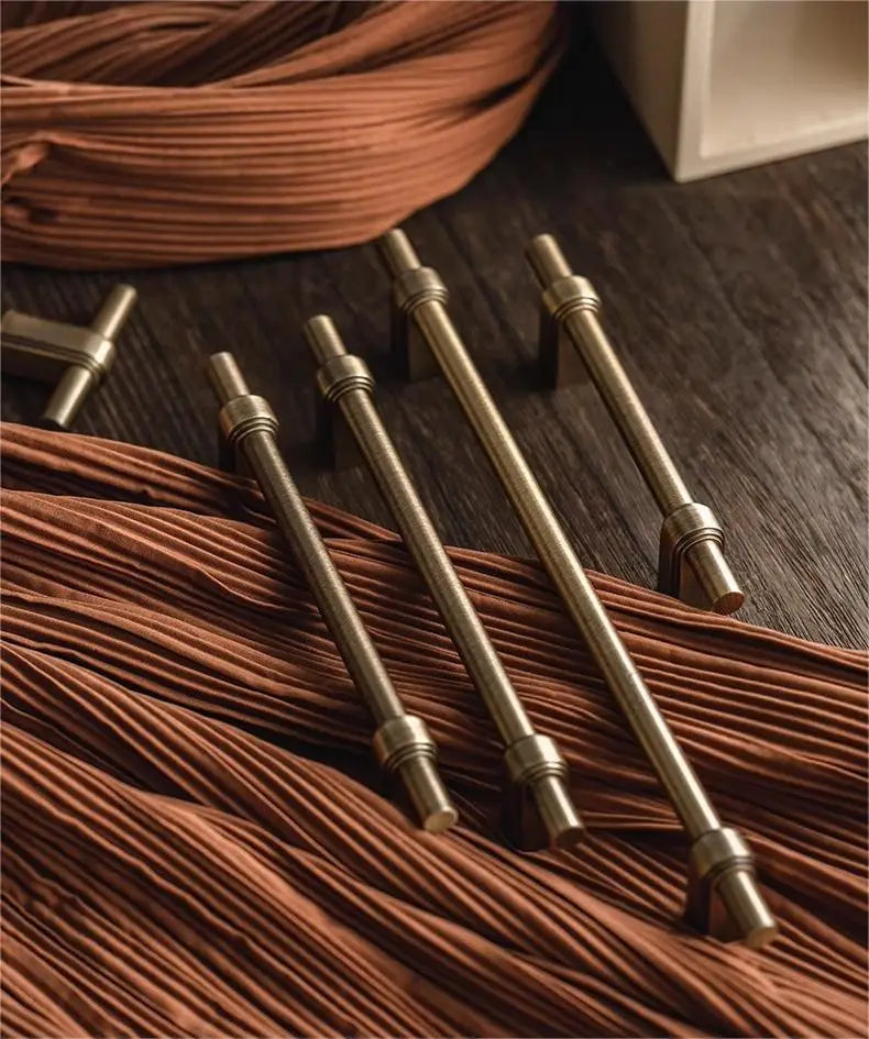 Solid Brass Cabinet Handle and Knob | Aspin Collins