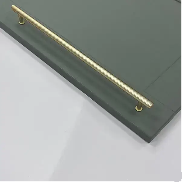 Kitchen Handle – Aureus | Lined/Hammer - Gold | Aspin Collins