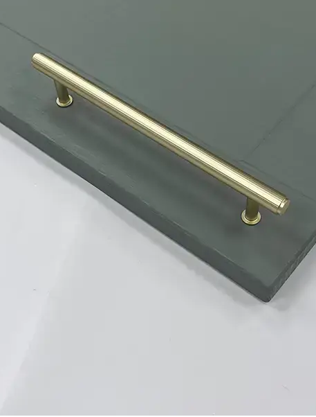 Kitchen Handle – Aureus | Lined/Hammer - Gold | Aspin Collins