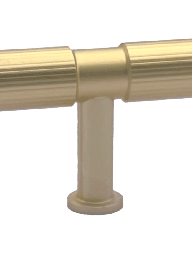 Kitchen Handle – Aureus | Lined/Hammer - Gold | Aspin Collins