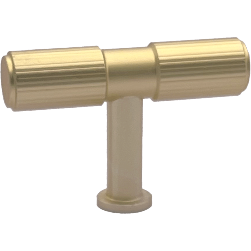 Kitchen Handle – Aureus | Lined/Hammer - Gold | Aspin Collins