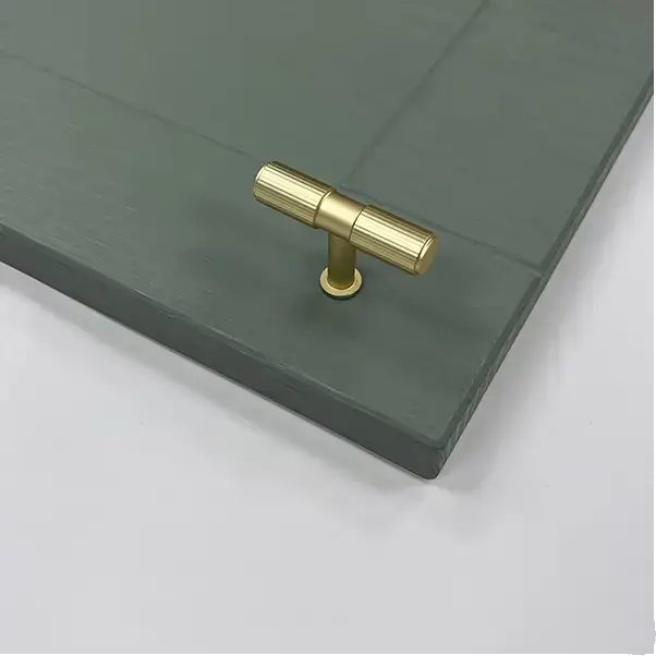 Kitchen Handle – Aureus | Lined/Hammer - Gold | Aspin Collins