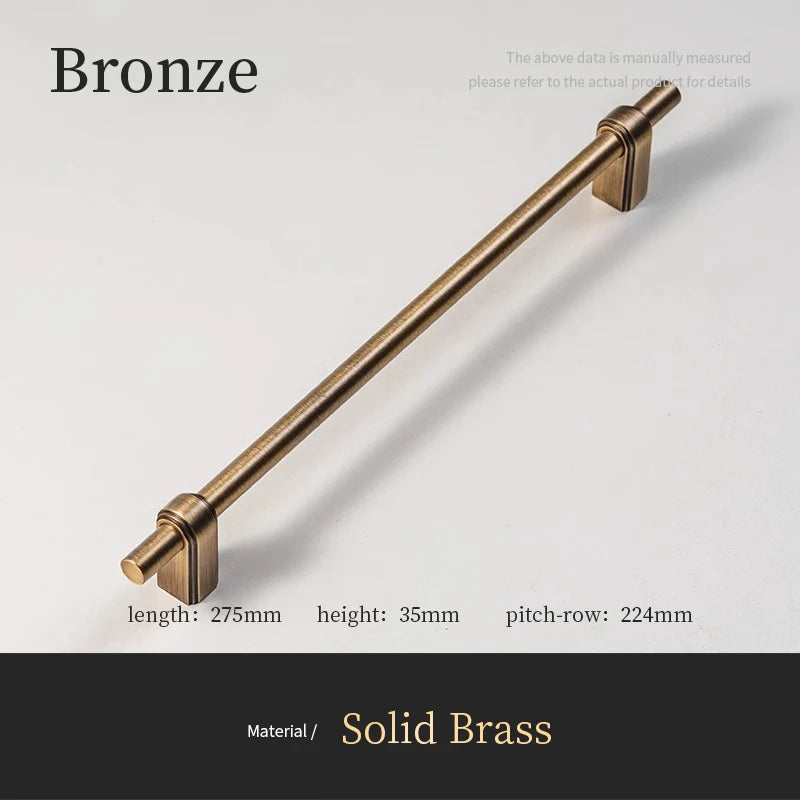 Solid Brass Cabinet Handle and Knob | Aspin Collins