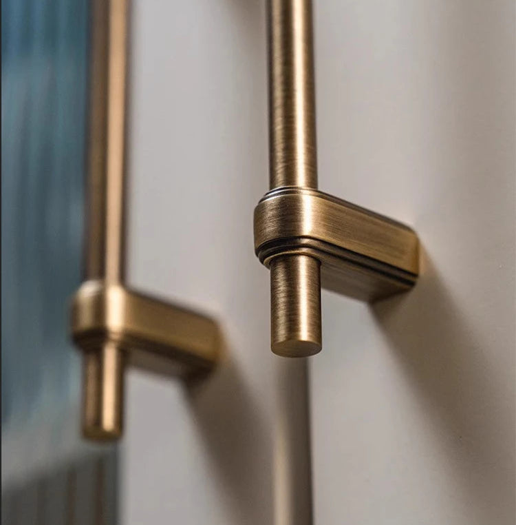 Solid Brass Cabinet Handle and Knob | Aspin Collins