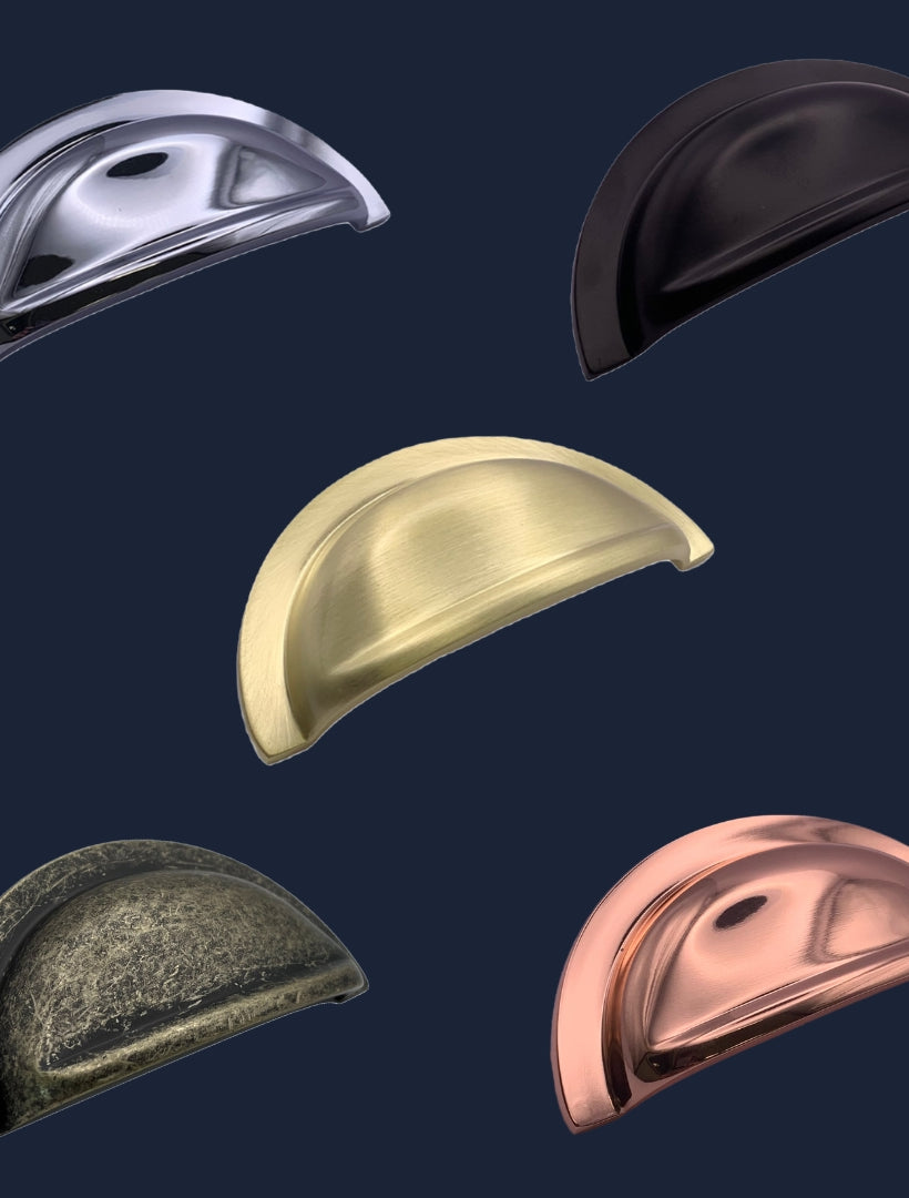 Smooth Cup Handle | Radcliffe | Elegant & Functional Cabinet Hardware | Aspin Collins