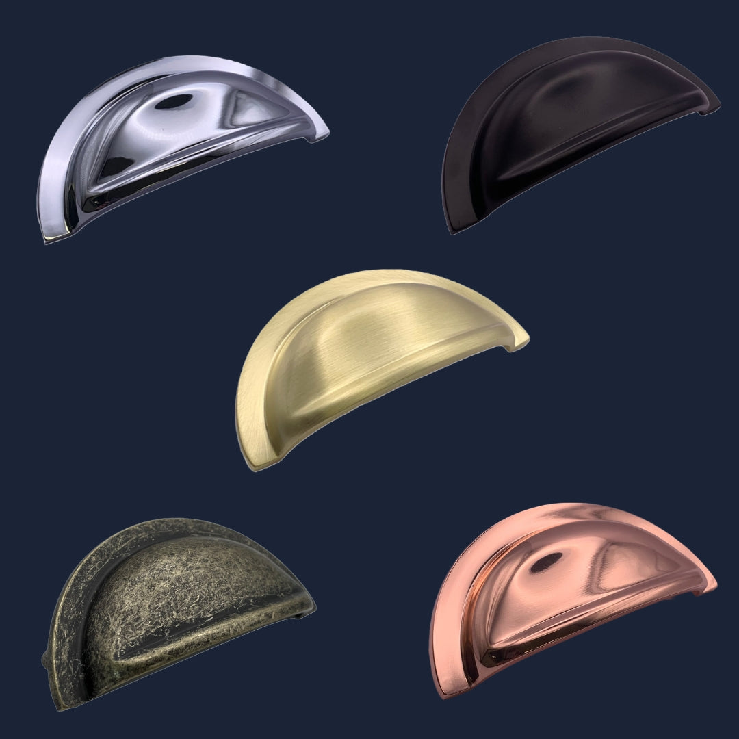 Smooth Cup Handle | Radcliffe | Elegant & Functional Cabinet Hardware | Aspin Collins