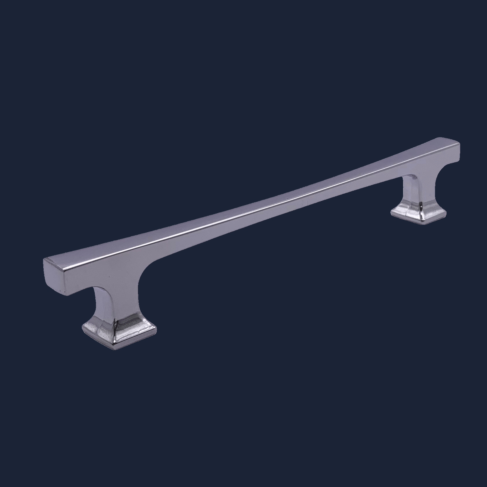 Zeldin Chrome T Bar Handle | Sleek & Modern Cabinet Handle | Aspin Collins