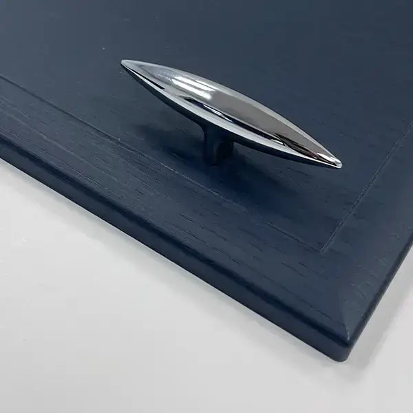 Velo Knob – Chrome | Sleek Cabinet Handle for Modern Spaces | Aspin Collins