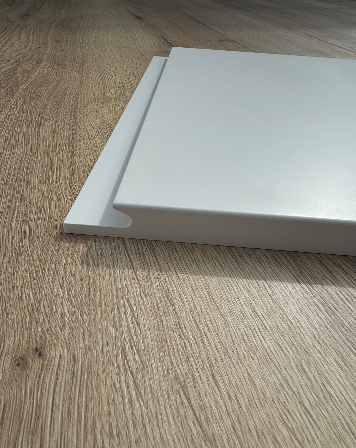 Levana White Matt Kitchen Doors | White Matt Handleless Kitchen Doors | Aspin Collins