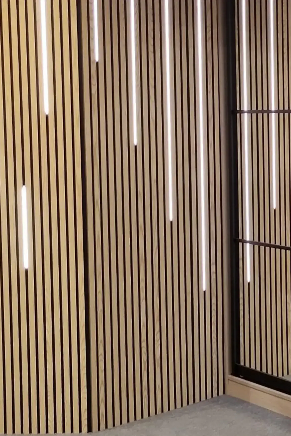 Acoustic Board Panel Lights – 2.4m Black Aluminium Profile with Transformer | Aspin Collins