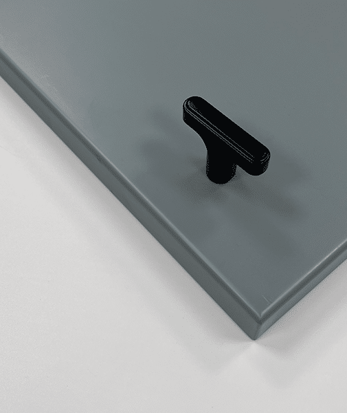 The Monaco Handle & Knob – Brushed Nickel, Brushed Brass & Matt Black | Aspin Collins