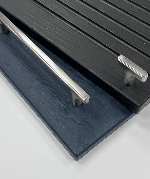 The Monaco Handle & Knob – Brushed Nickel, Brushed Brass & Matt Black | Aspin Collins