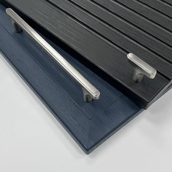 The Monaco Handle & Knob – Brushed Nickel, Brushed Brass & Matt Black | Aspin Collins