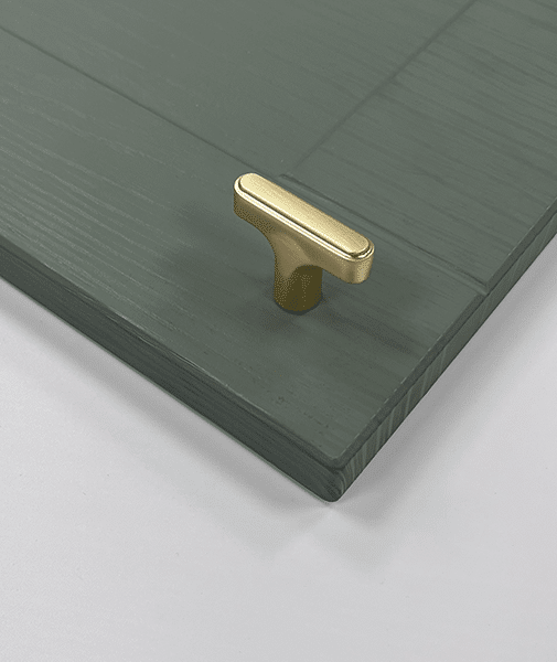 The Monaco Handle & Knob – Brushed Nickel, Brushed Brass & Matt Black | Aspin Collins