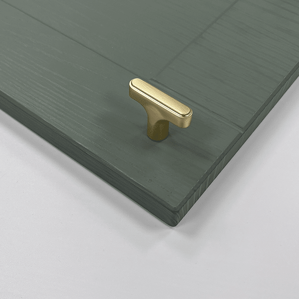 The Monaco Handle & Knob – Brushed Nickel, Brushed Brass & Matt Black | Aspin Collins