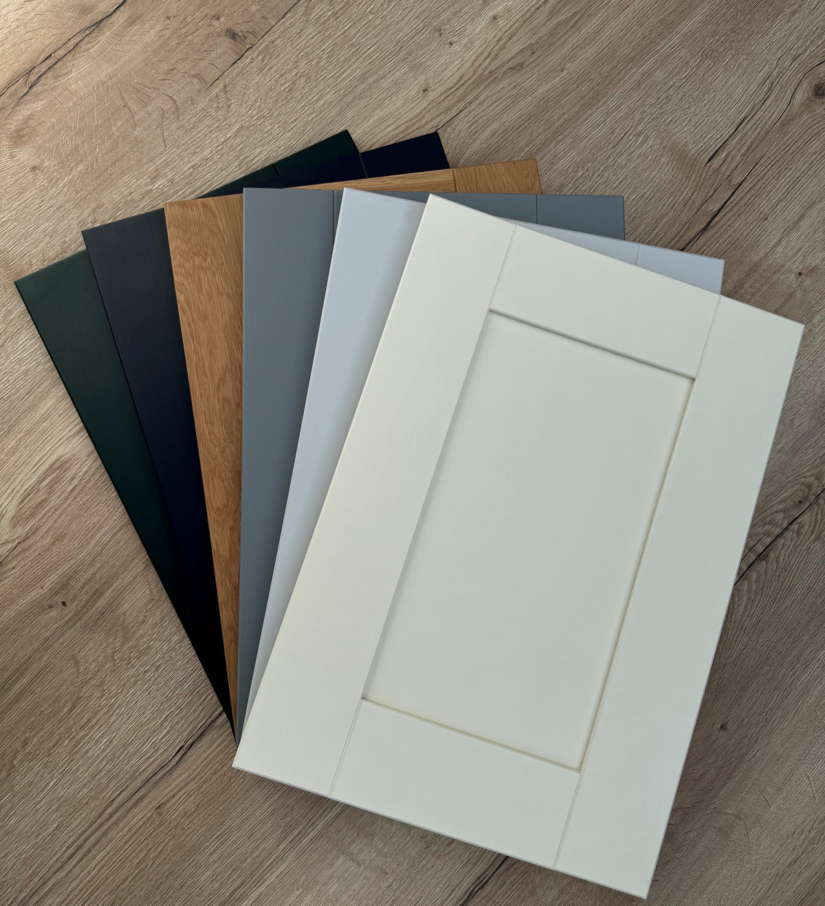 Shaker Kitchen Door - Chantilly Range - Light Grey | Aspin Collins