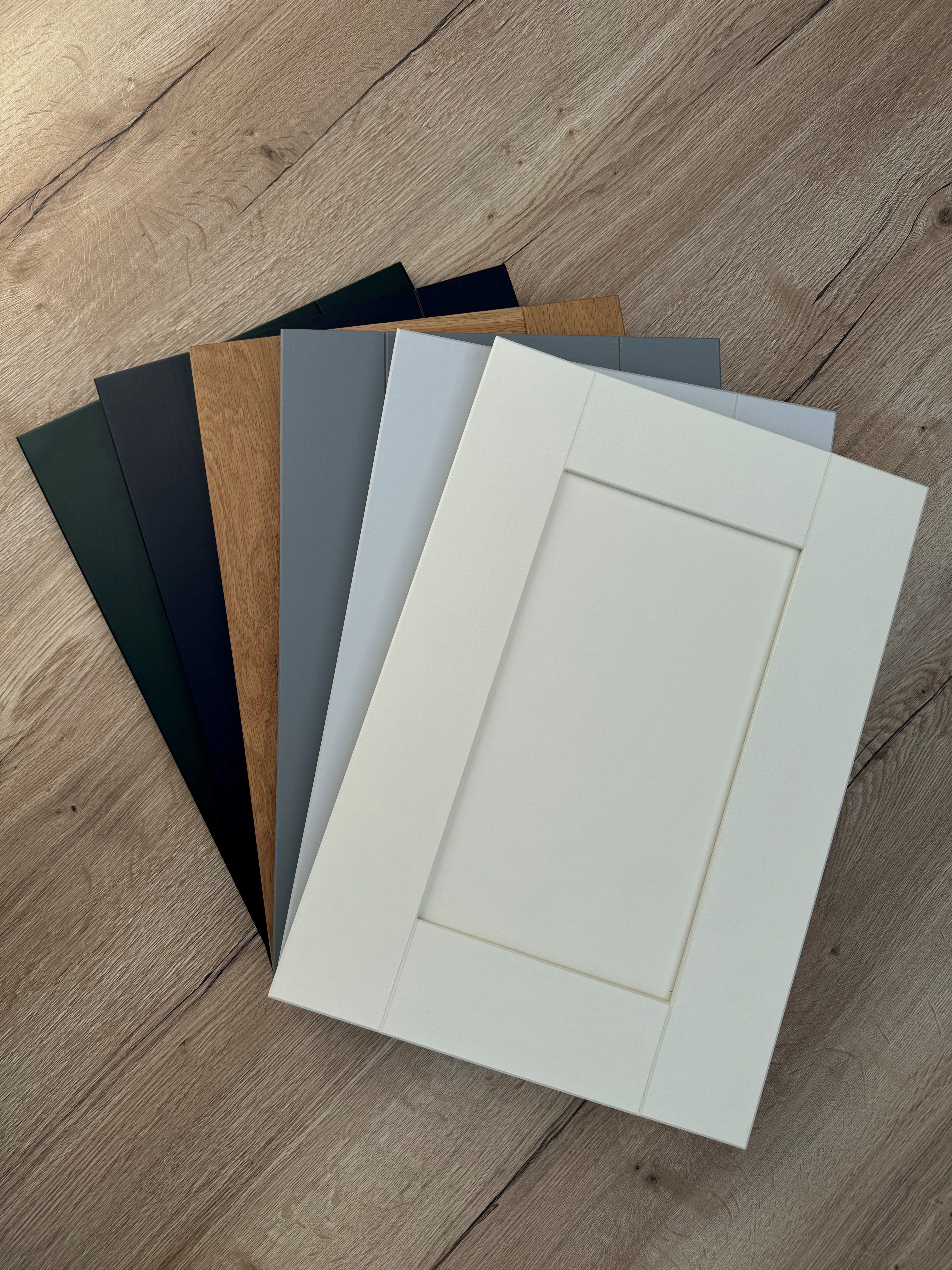 Shaker Kitchen Door - Chantilly Range - Light Grey | Aspin Collins