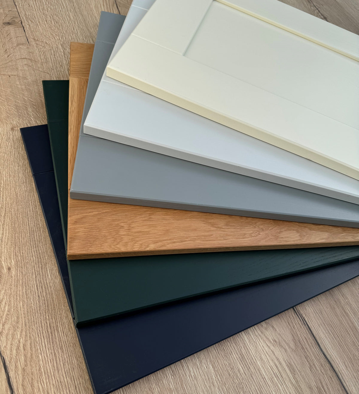 Shaker Kitchen Door - Chantilly Range - Light Grey | Aspin Collins
