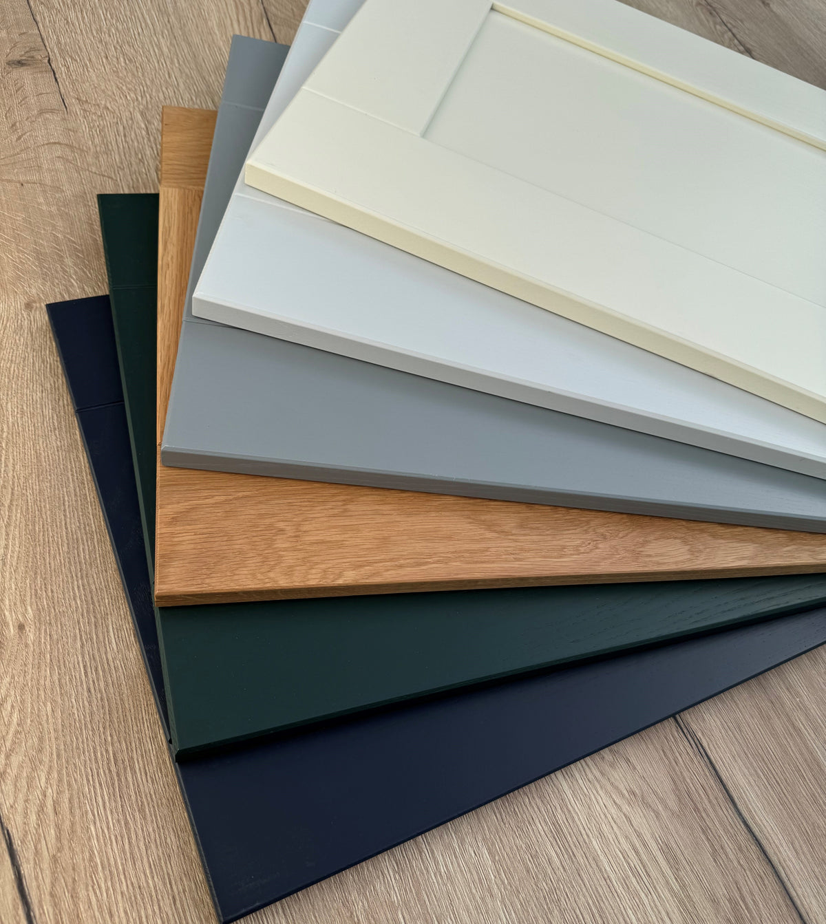 Shaker Kitchen Door - Chantilly Range - Light Grey | Aspin Collins