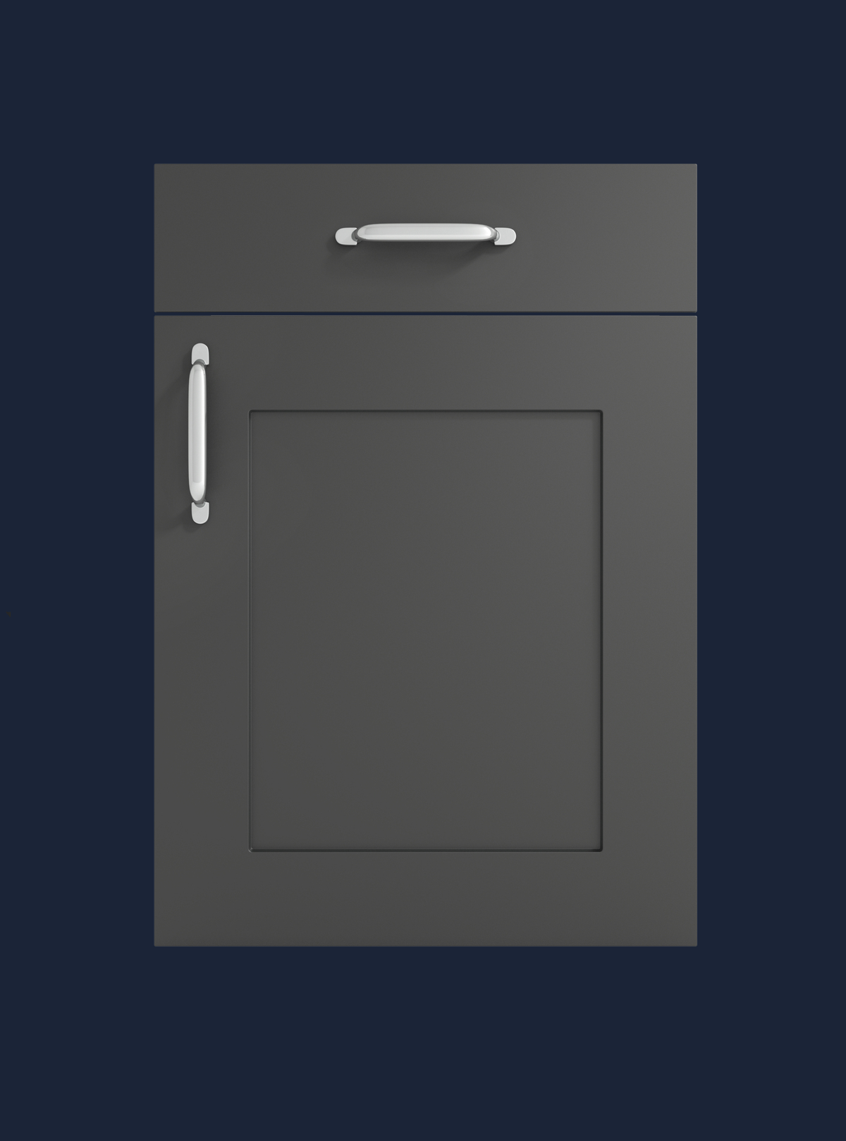 Shaker Kitchen Door - Harrogate Range - Anthracite | Aspin Collins