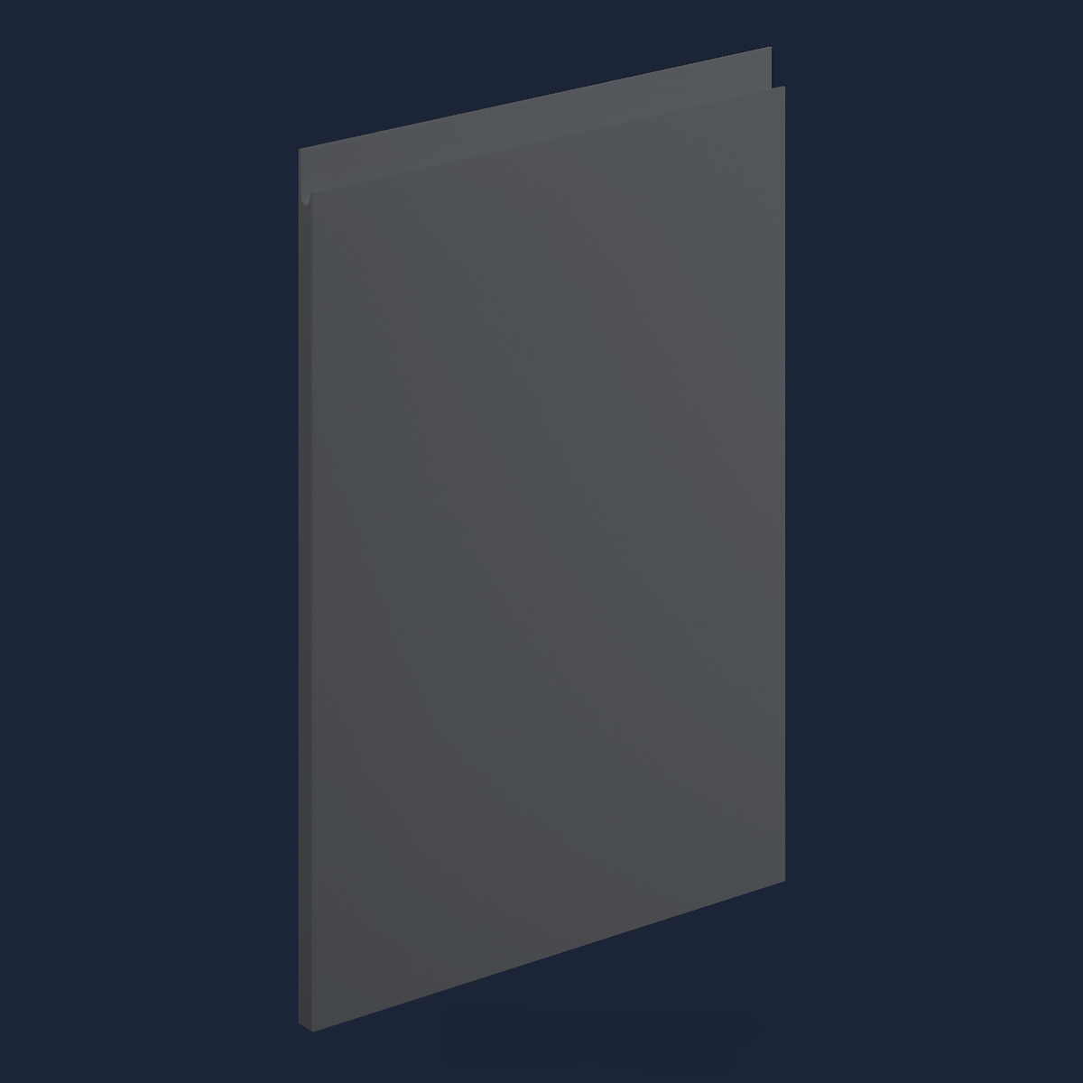 Anthracite Matt | J-Pull Handleless Kitchen Doors | Aspin Collins