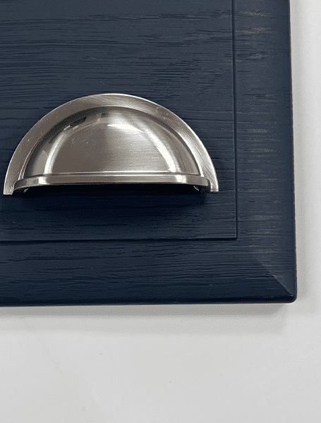 Dome Cup Handle – Fairmont | Vintage Brass Cupboard Pull | Aspin Collins