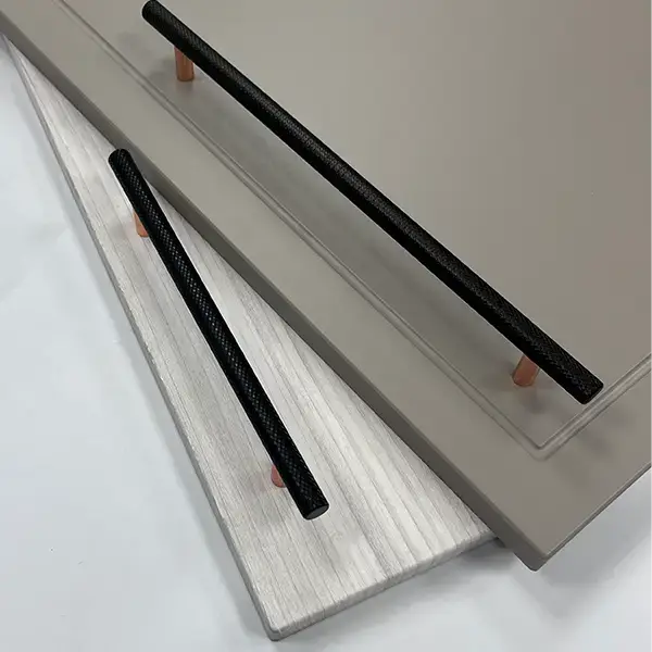 Black & Copper Bar Handle | Sleek Two-Tone for a Luxurious Finish | Aspin Collins