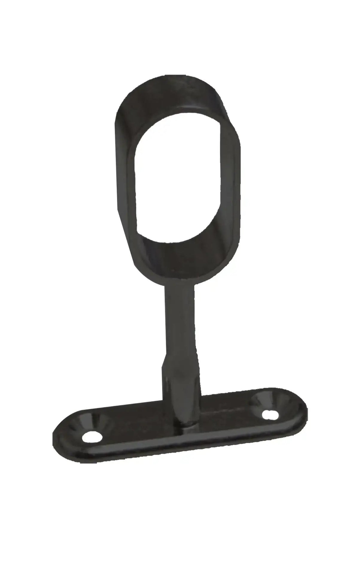 Wardrobe Rail Centre Support | Nickel or Black | Aspin Collins