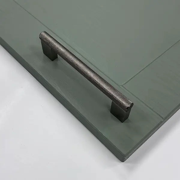 Brushed Nickel Lambert Bar Pull Handle | Modern Zamak Cabinet Handle | Aspin Collins