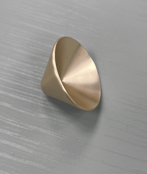 Bredbury Knob Handle – Brushed Nickel / Black / Brushed Brass | Classic Finish | Aspin Collins