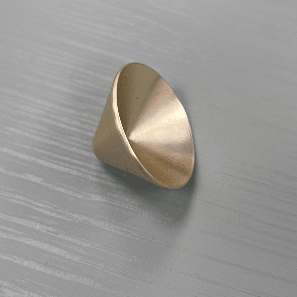 Bredbury Knob Handle – Brushed Nickel / Black / Brushed Brass | Classic Finish | Aspin Collins