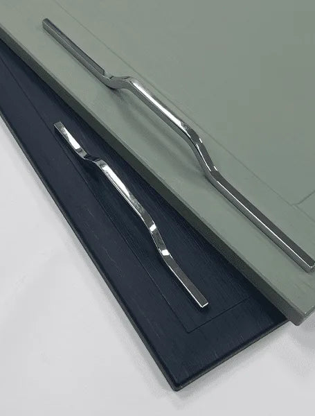 Kestrel Slim Square Bar Handle | Chrome | Aspin Collins