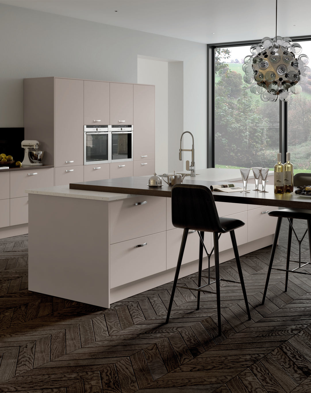 Valencia Cashmere Matt Kitchen Doors | Elegant & Contemporary